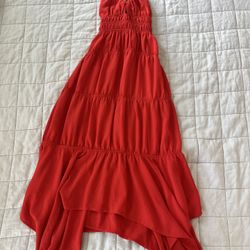 Red Maxi Dress 