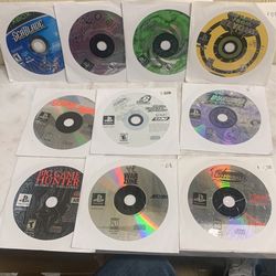 Ps1 Games And One Xbox Game