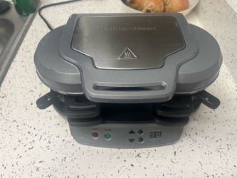 Hamilton beach waffle machine