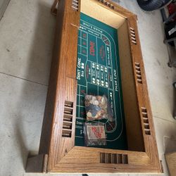 Mini Craps Table 