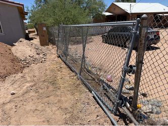 16ftx5ft Chain Link Rolling Gate