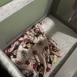 Pack And Play with Extra Mattress And Leak Proof Pad 