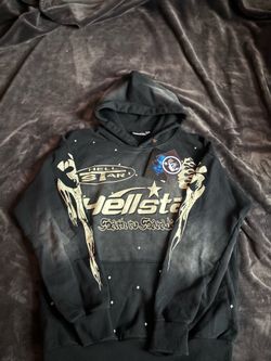 Hellstar hoodie black