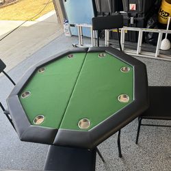 Like new 8 gamers table
