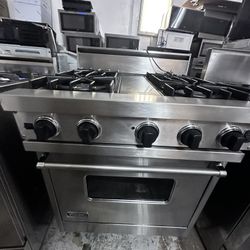 30” Viking Gas Range Stainless Steel 