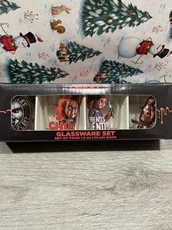 Chucky shot glass set 