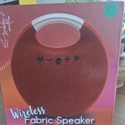 Wireless Fabric Speaker