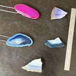 5 Pack Necklace Pendants/ Fridge Magnets
