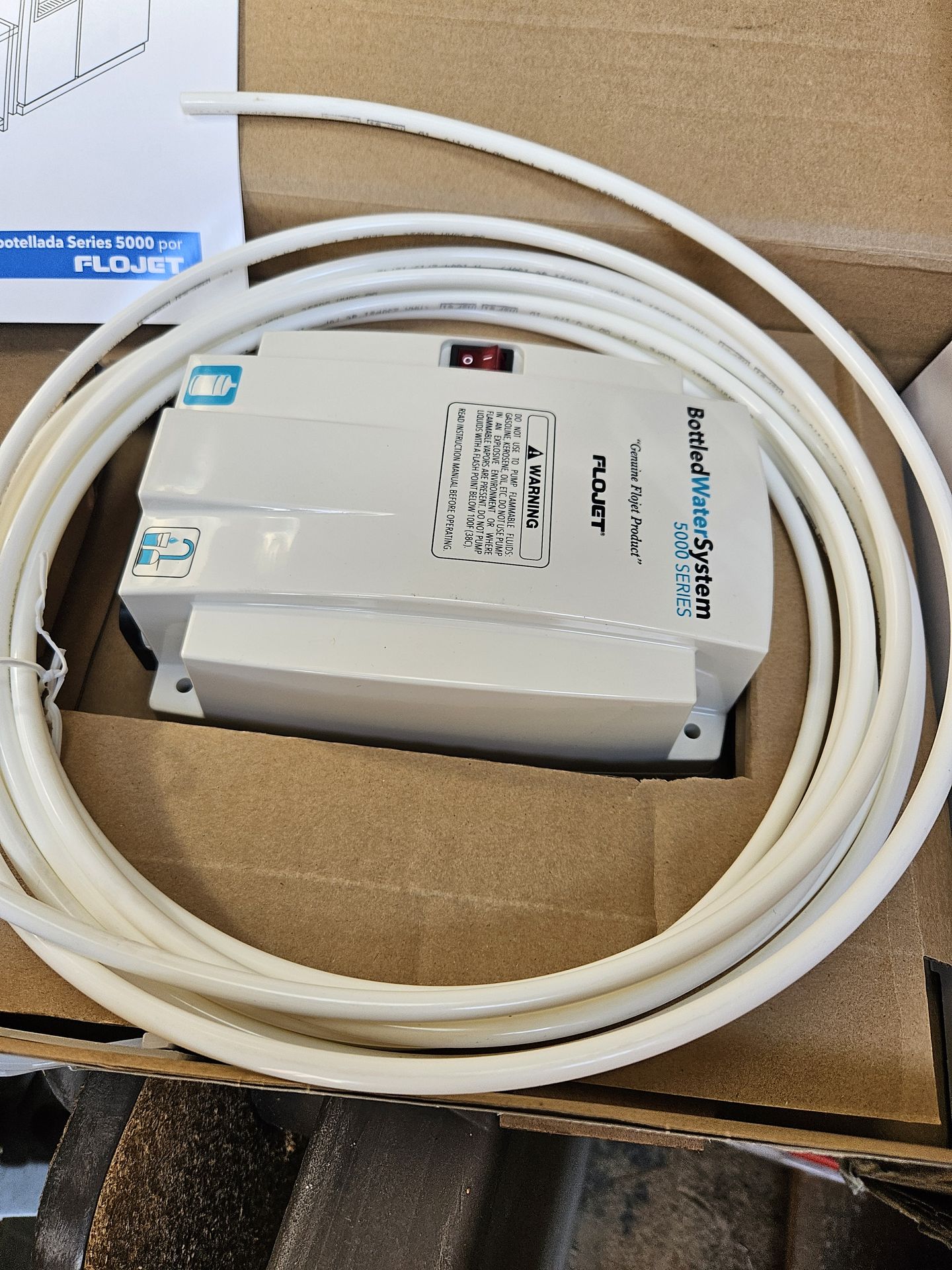 Flojet inline water pump
