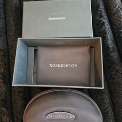 XO SKELETON WATCH BOX AND BOX