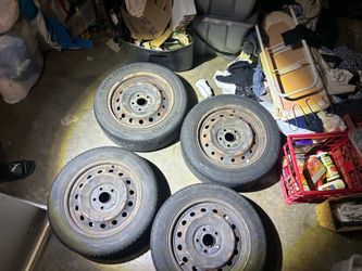 16 Inch Steelies from a 2008 Honda Civic