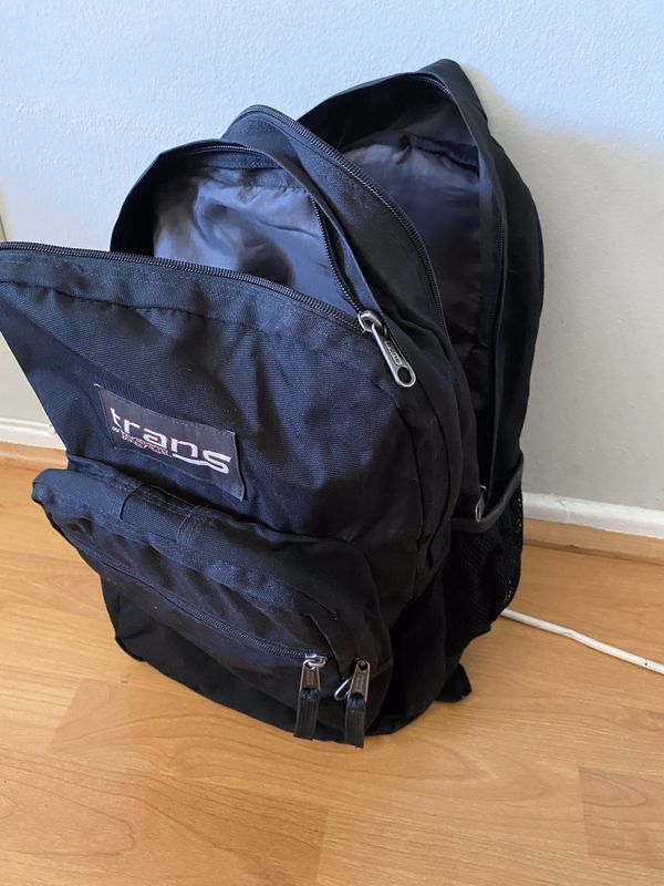 Trans by Jansport Black Backpack (Used) for Sale in Los Angeles, CA