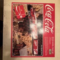 LGB COCA COLA SUPER SET 72854 WITH 23560 DIESEL AND TWO 42911 BOXCARS G Gauge