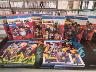 Dragonball Super seasons 1-2 / 3-4 & 5-6 bluray $30 each  or 2 for $50