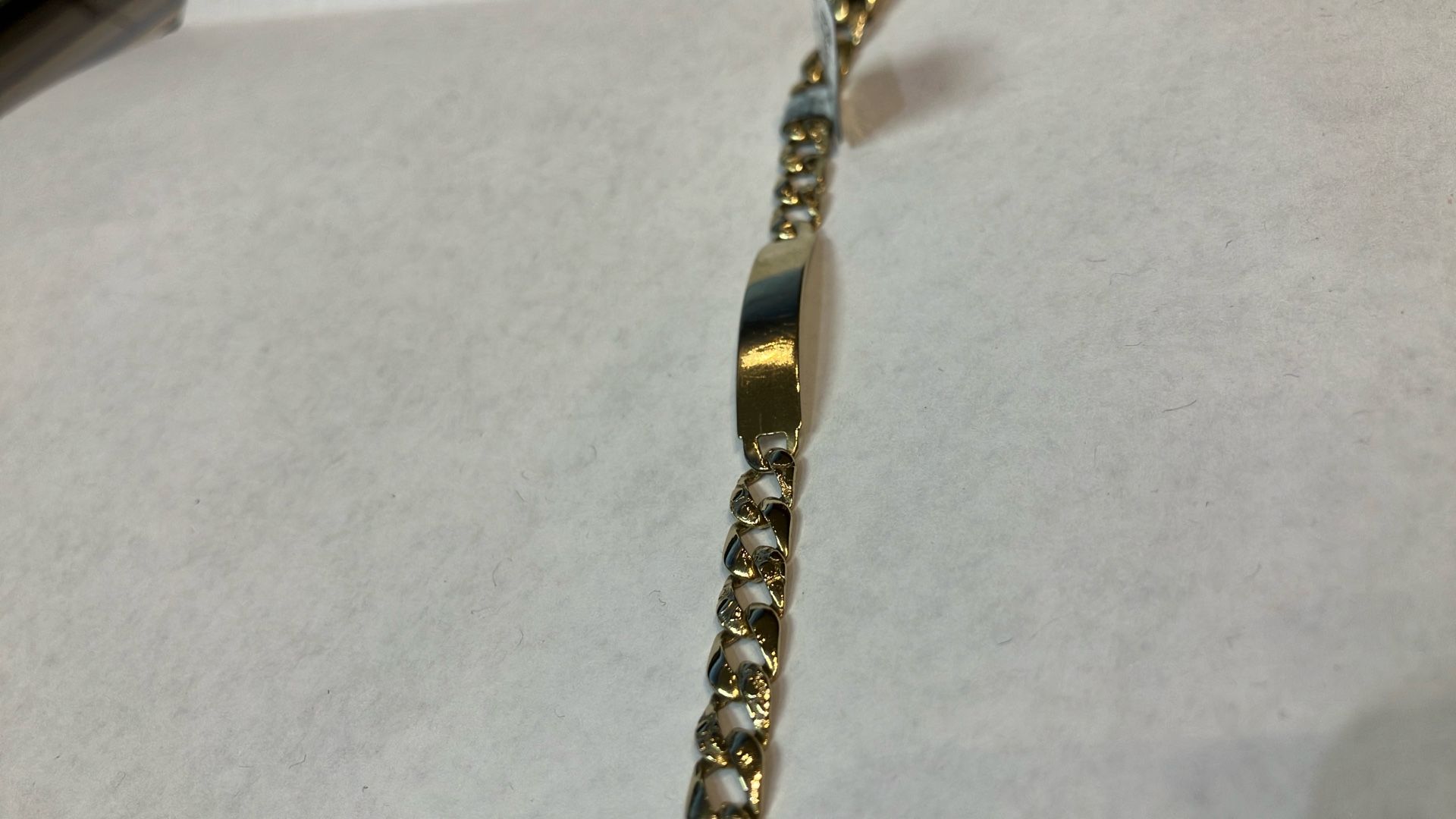 14k Gold Bracelet #109072-1 MJ