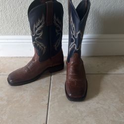 Men’s Leather Cowboy Boots  9