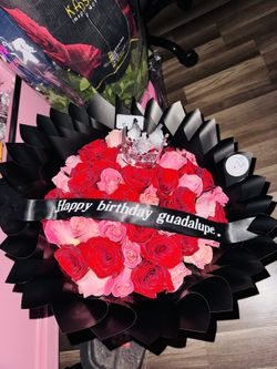 Red And Pink Bouquet