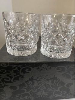 New OPAYLY Crystal Whiskey Glasses 10oz (Set of 4) Rocks Glasses in Gift Box