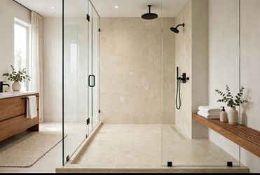 🇮🇹 Oasis Avorio And Avana 36x36 Satin Matt Porcelain Tile Beige Italy 🇮🇹
