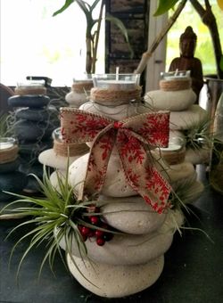 Natural Candle Holder