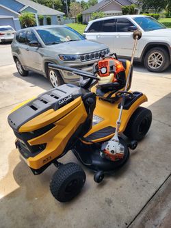 Club Cadet Riding Mower, STIHL Trimmer & HUSQVARNA Blower