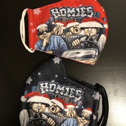Homies Christmas Face Masks