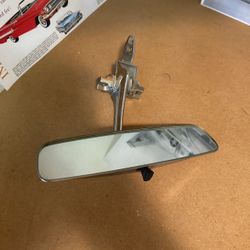 1967 Chevy Rear View Mirror And Bracket 