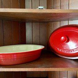 Vintage Le Creuset Roasting Pan