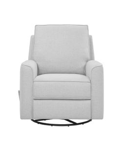 True innovations paxley fabric swivel glider recliner