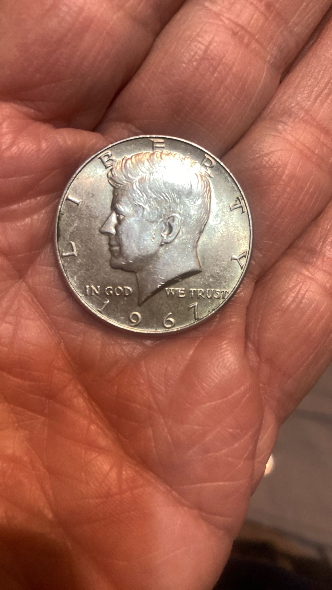 1967 Kennedy Half Dollar
