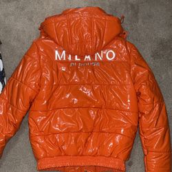 Orange Milano Puffer