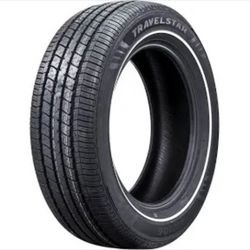 Brand new Travelstar UN106 All Season 155/80R13 79T Passenger Tire 155/80/13,White Wall 14mm(Tire Only) $70 Each