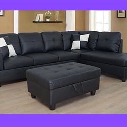 🎈Free Delivery—Brand new sectional sofa couch