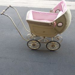 Vintage Collectible Baby Stroller From The 30s