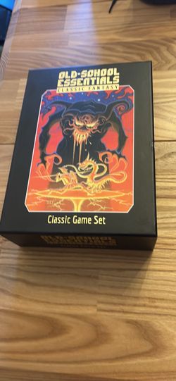 Old-School Essentials: Classic Game Set and Advanced Game Set