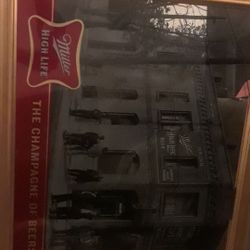 Miller Beer mirror