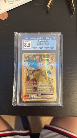 CGC 8.5 Dragonite EX Pokémon Evolutions 106/108