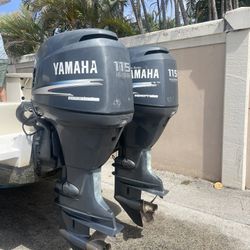 Twin Yamaha F115 