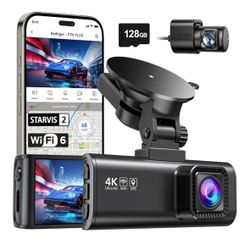 REDTIGER dash cam front and rear