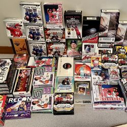70 EMPTY Football, Baseball & Basketball Boxes