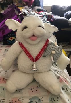 Baby lamb chop hand puppet (new)