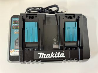 Brand New!! Makita 18V Lithium-Ion Dual Port Rapid Optimum Charger