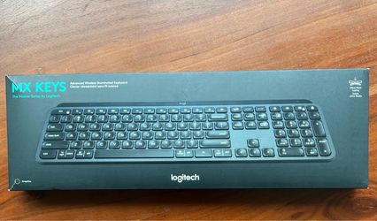 Logitech MX Keys Wireless Bluetooth Keyboard