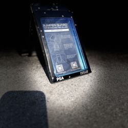 Astral Blue - PSA Slab Protector – Stackable w/ Clear Acrylic Back