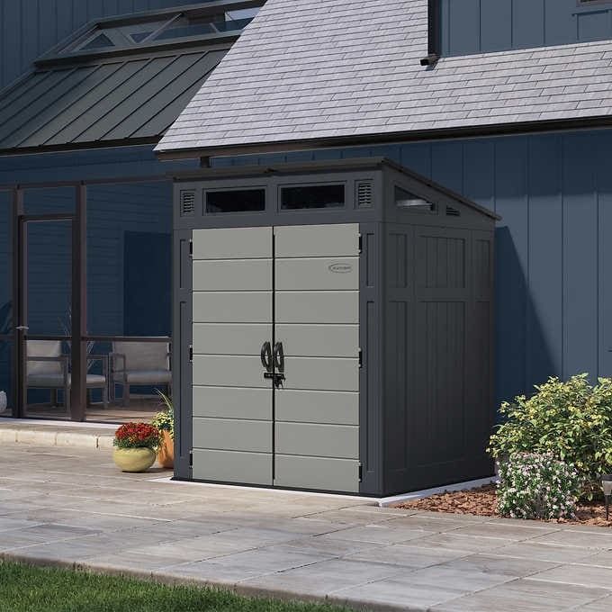 Suncast 6' x 5' Modern Shed

Storage 