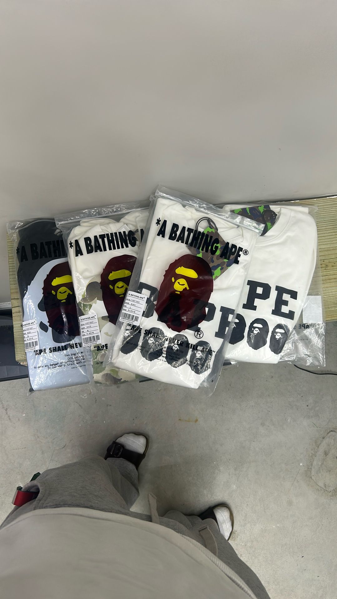 BAPE shirts 