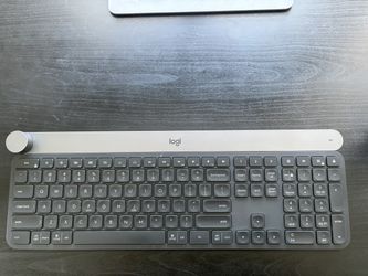 Logitech Craft Wireless Keyboard - Black - Like New