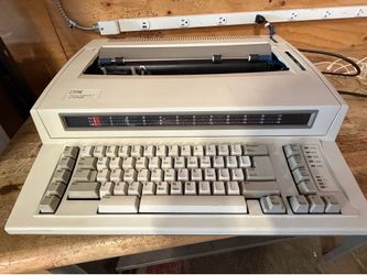 Vintage IBM typewriter