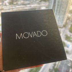 Movado series 800-  Black & Gold Watch – Excellent Condition