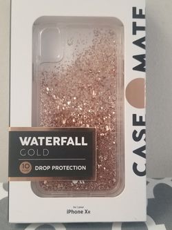 CASEMATE WATERFALL GOLD IPHONE CASE FOR XR